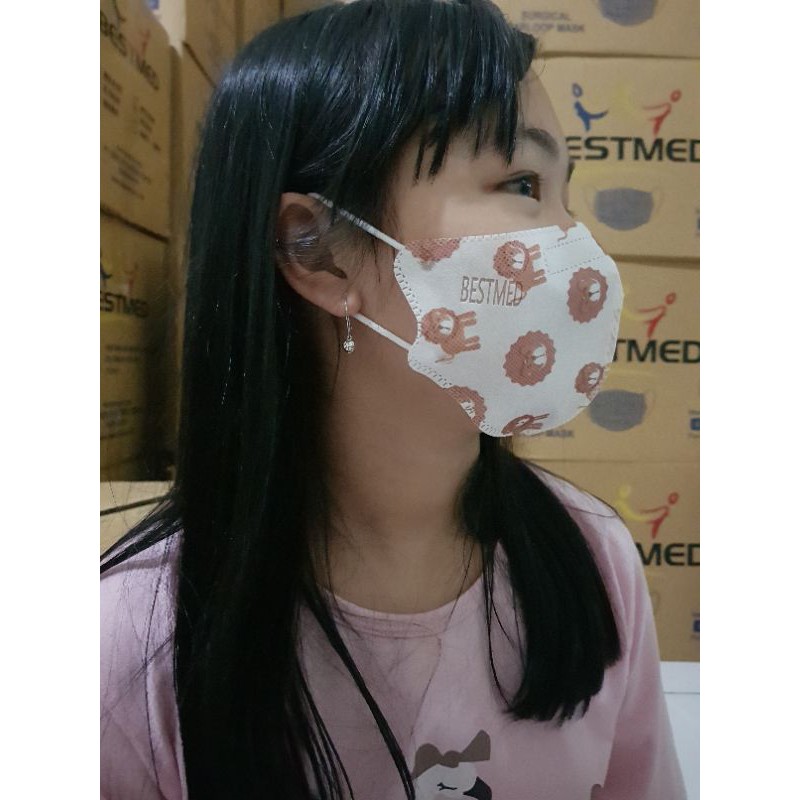 Best Med Duckbill isi 25 masker anak