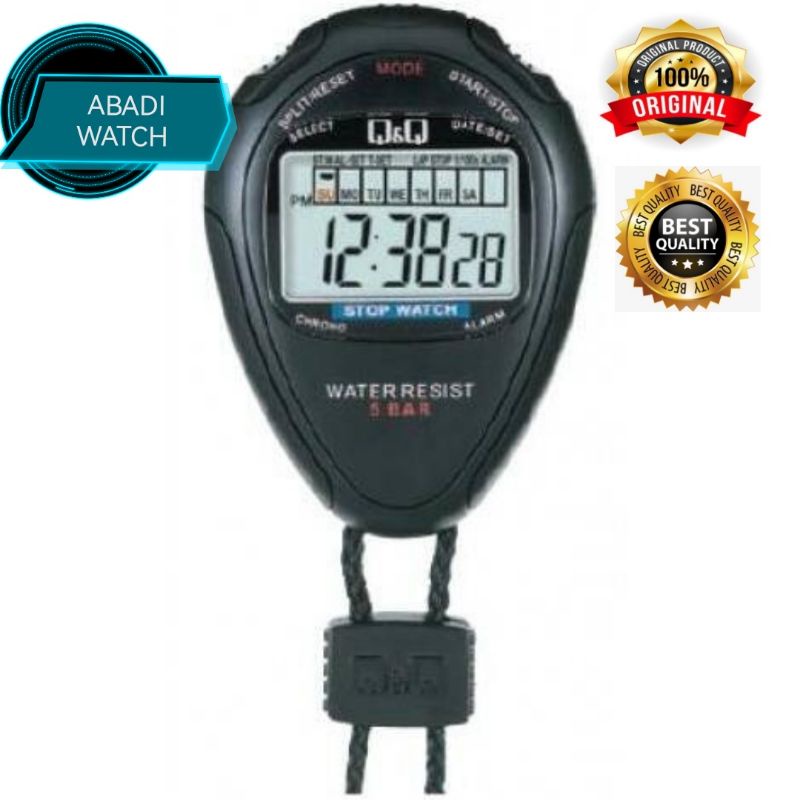 Stopwatch TIMER  Qnq Q&amp;Q QQ - Hs46jHS46J003Y ORIGINAL