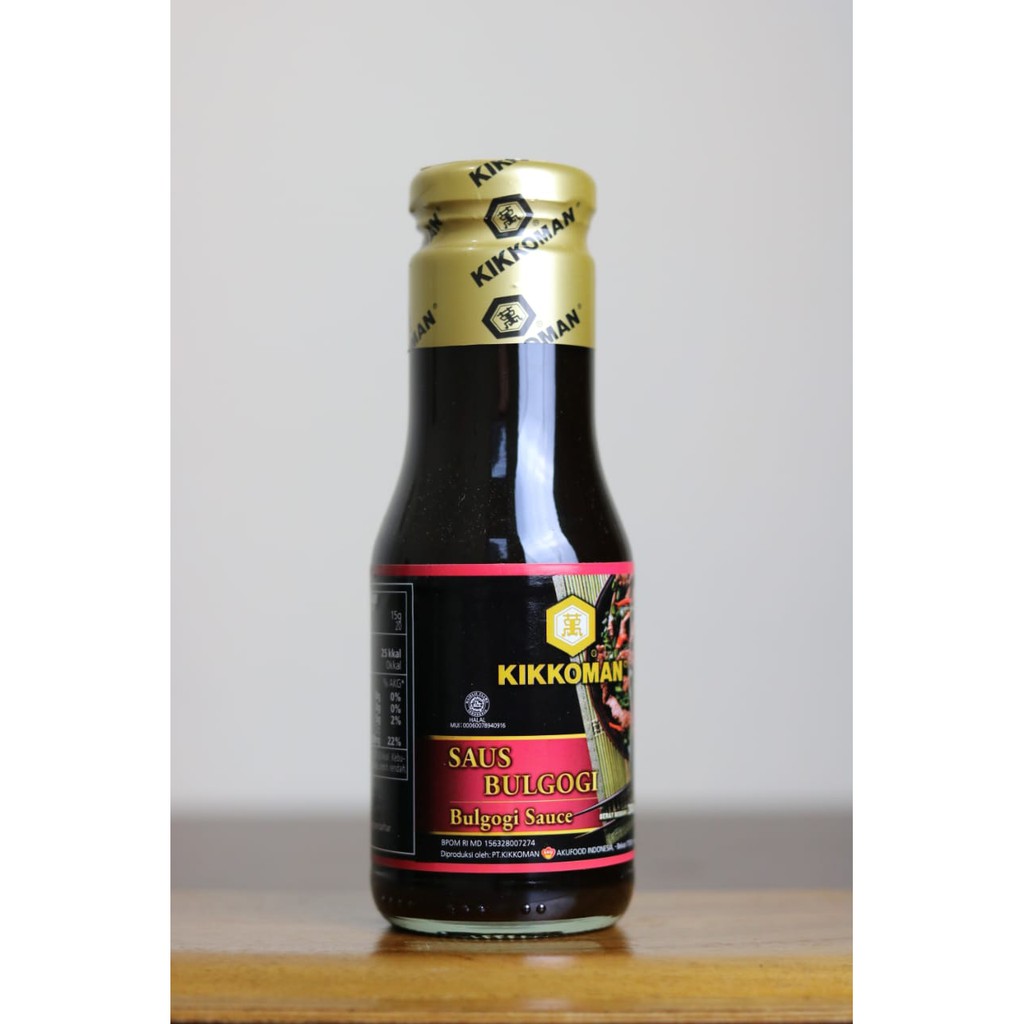 SAUS KIKKOMAN BULGOGI KOREA SAUCE 300GR HALAL