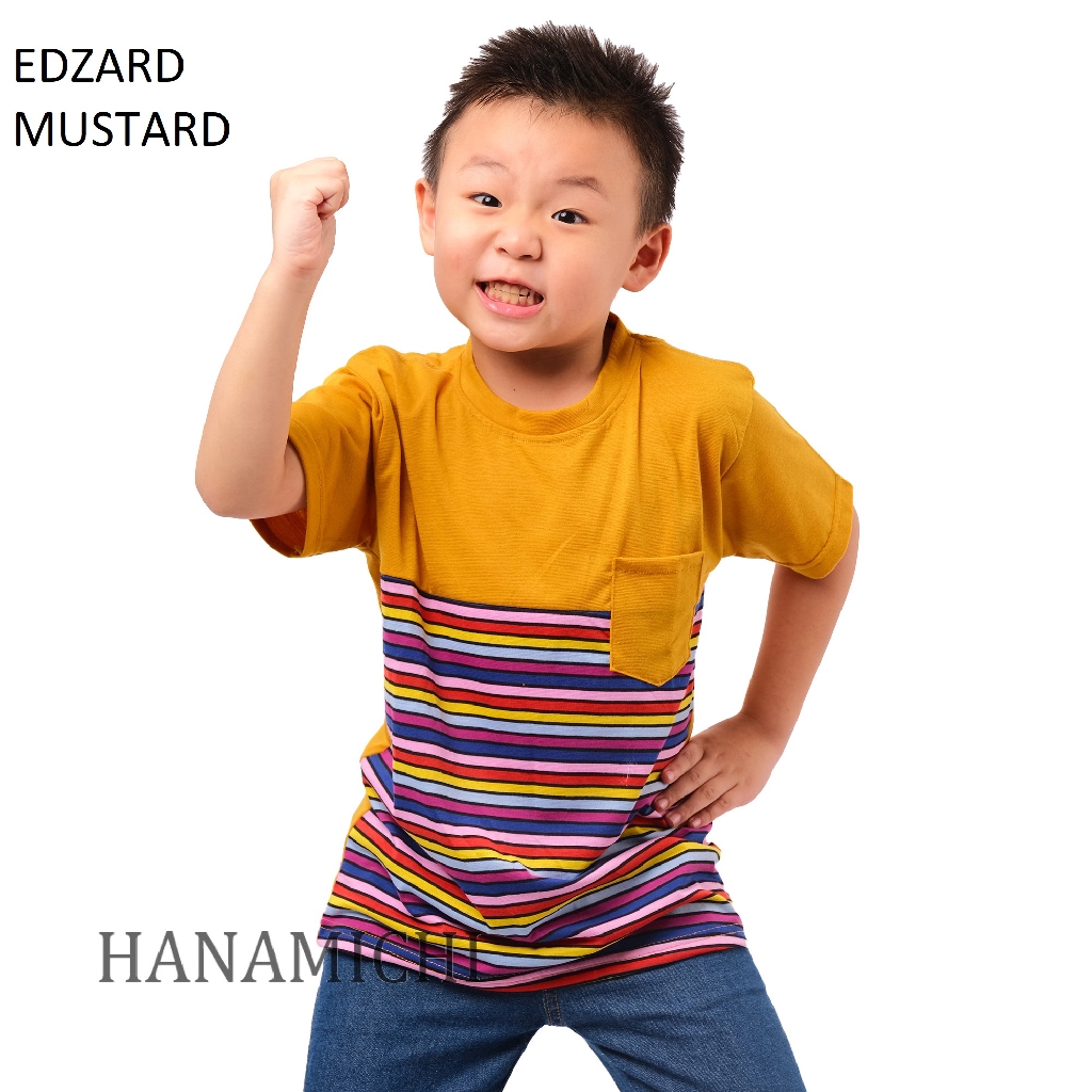 Hanamichi EDZARD Kaos Anak Lengan Pendek