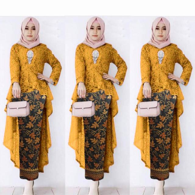 (BISA COD✔️)SET JAWI KEBAYA CT 6 WARNA GOOD QUALITY