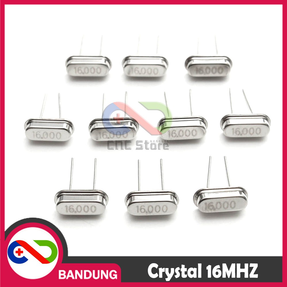 CRYSTAL XTAL OSCILLATOR OSILATOR 16MHZ DIP HC-49S 16 MHZ