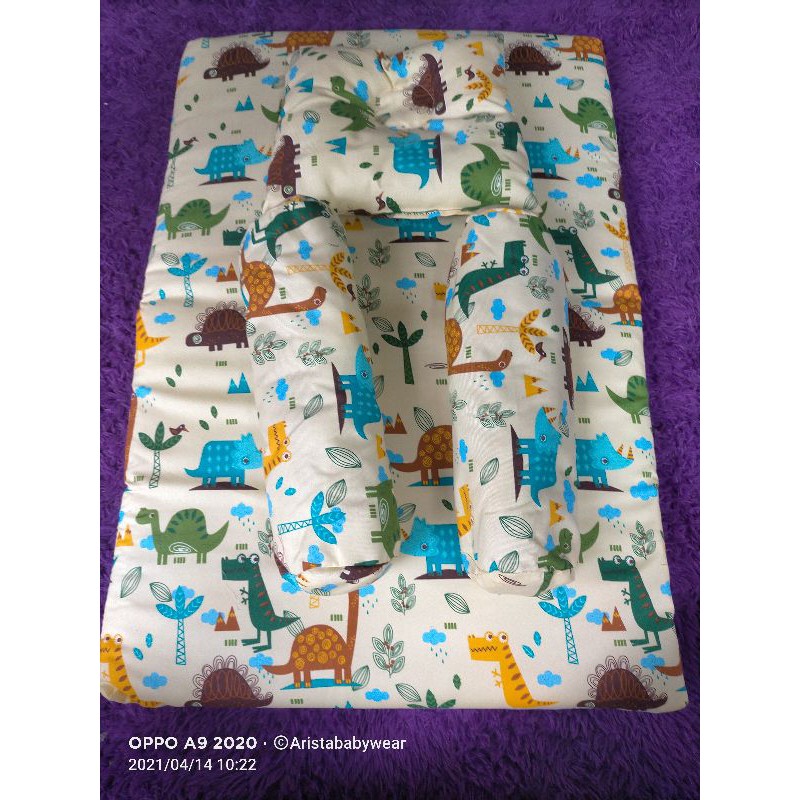 SET MATRAS BAYI JUMBO (1Bantal+2guling) karakter