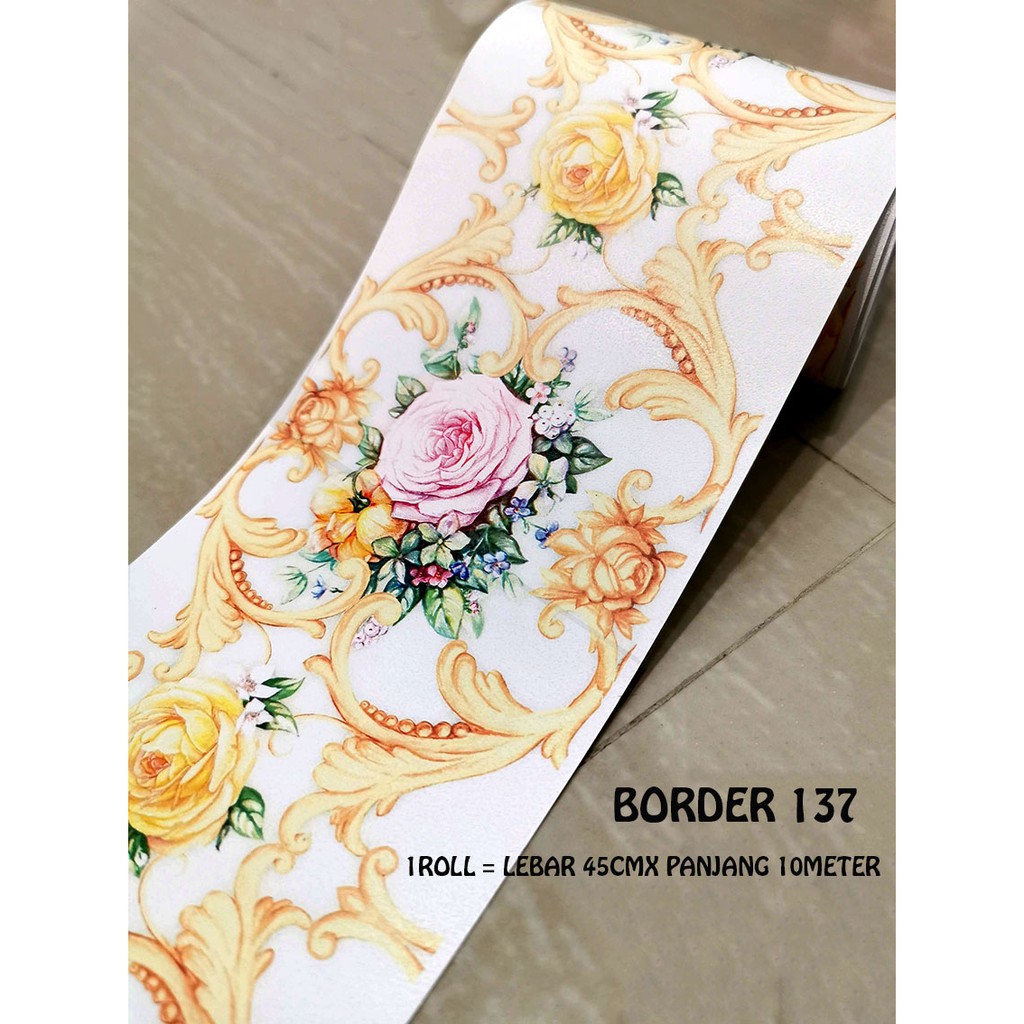 WALLPAPER BORDER 117 024 112 110 107 108 104 137 102 101 136 094 118 114 016 097 STIKER DINDING GD