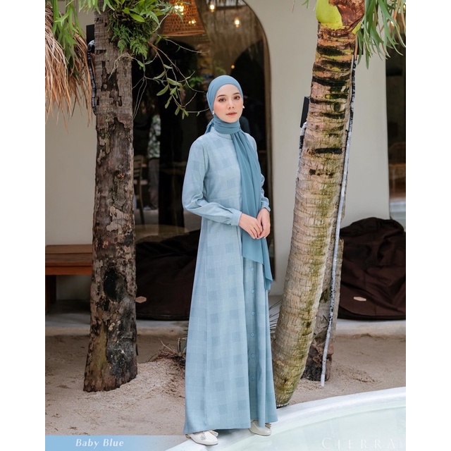 JIHAN DRESS GAMIS KATUN CIERRA