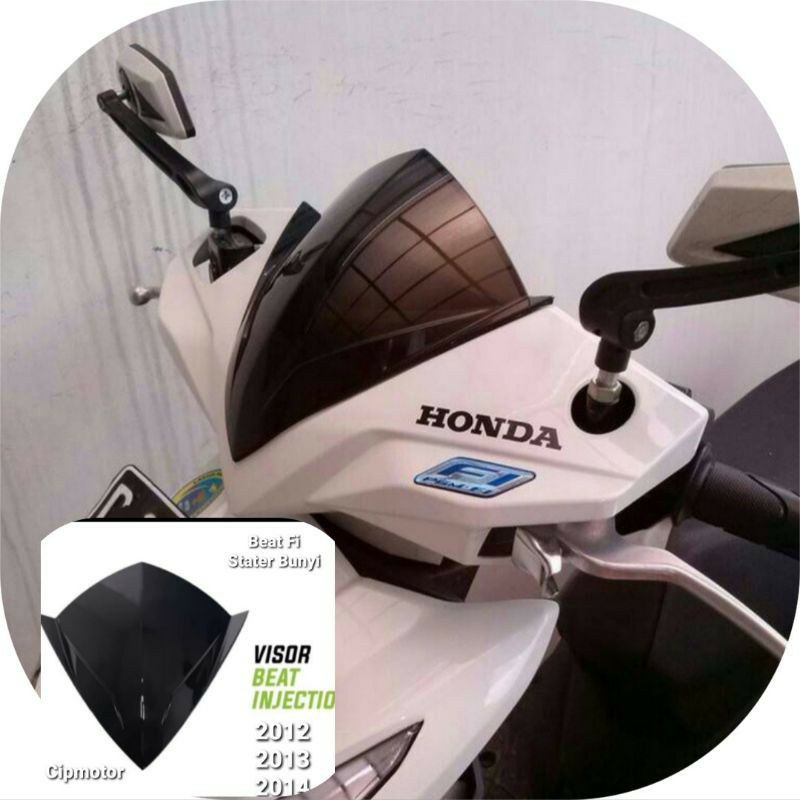 visor windshield HONDA BEAT FI 2012 2013 2014 2015 2016