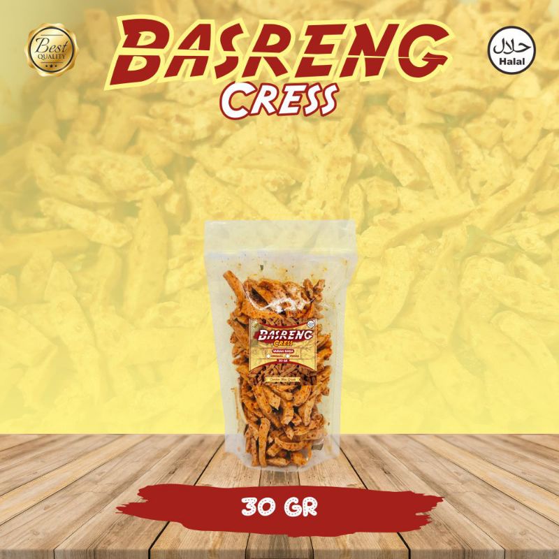 

BASRENG CRESS PEDAS DAUN JERUK Kemasan 30 gram
