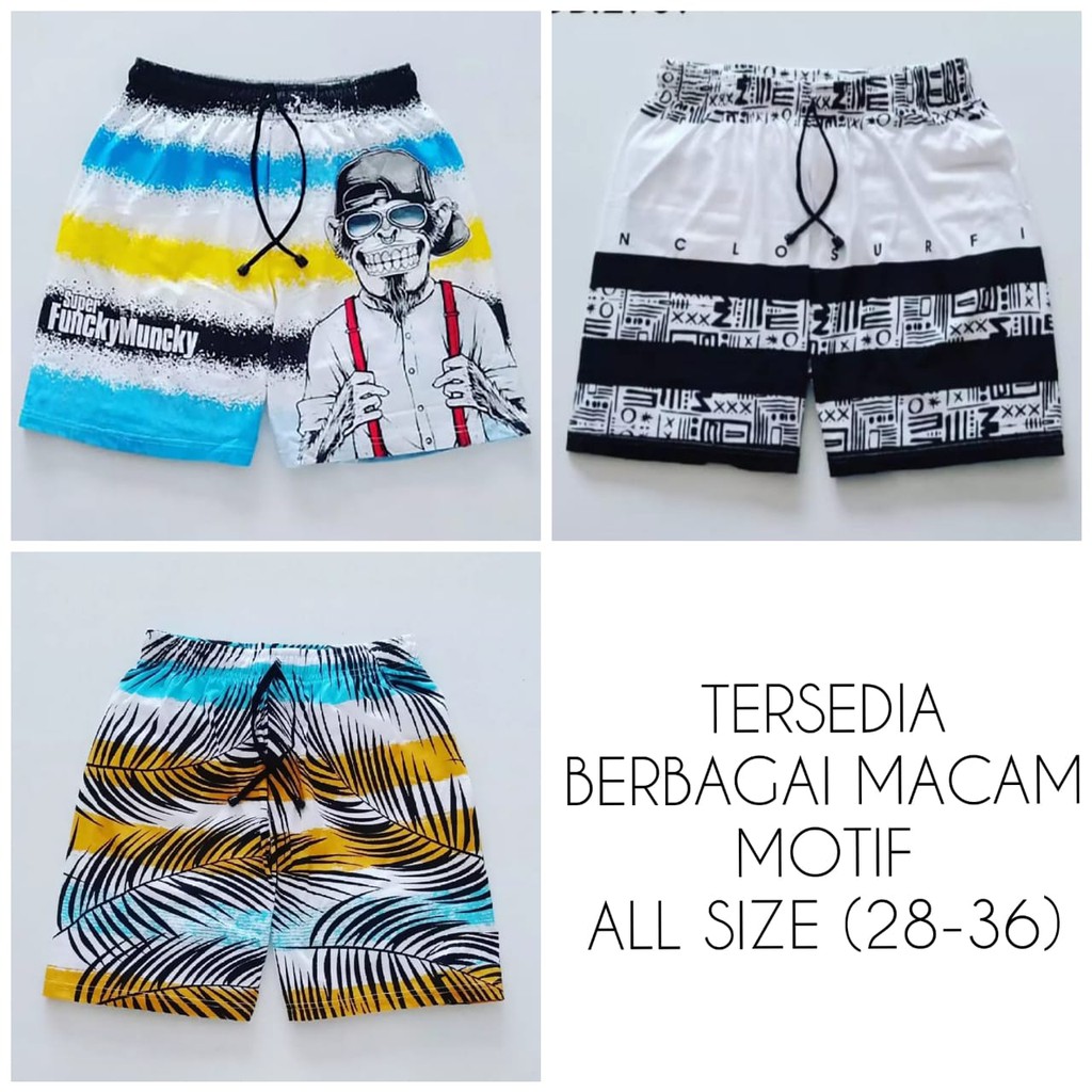 BISA COD / POLILE781 - BOXER BEST SELLER SHOPEE / CELANA PENDEK SANTAI / TERBARU2020