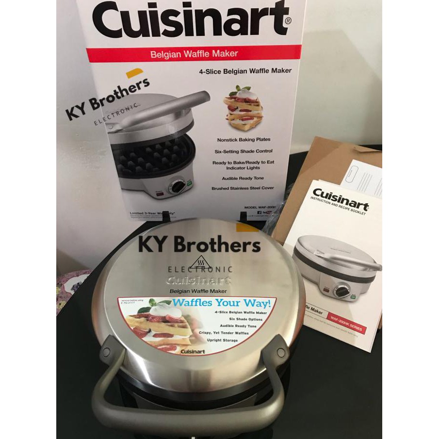 Jual CUISINART WAFFLE MAKER WAF200HK MESIN WAFEL WAF 200 / 800WATT