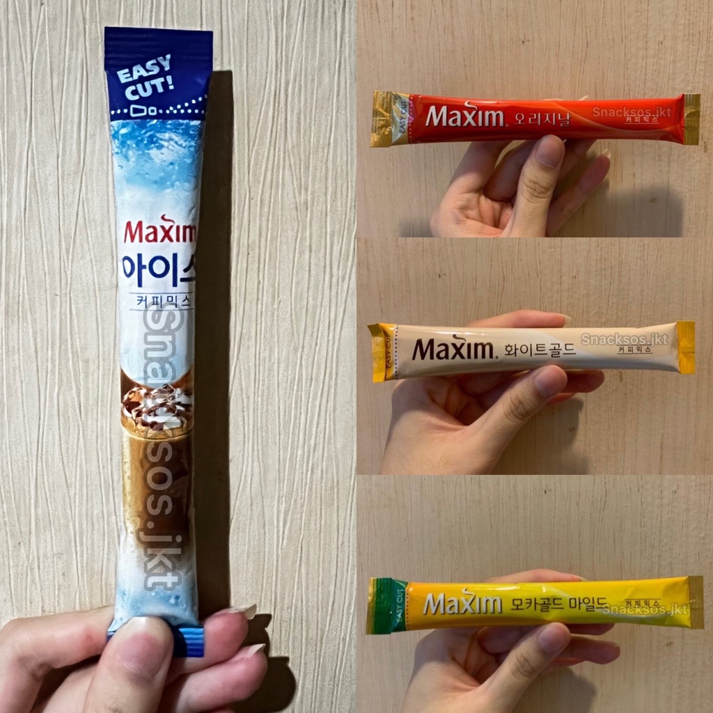 

[PC BPOM RI ML] Maxim Mocha Gold Mild Coffee / Original Coffee Mix / White Gold / Maxim Ice Coffee Mix