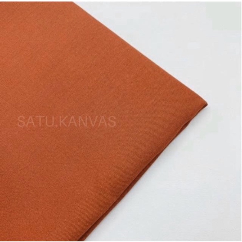 Kain TOYOBO murah royal mix ( 20 warna )-Oren Bata