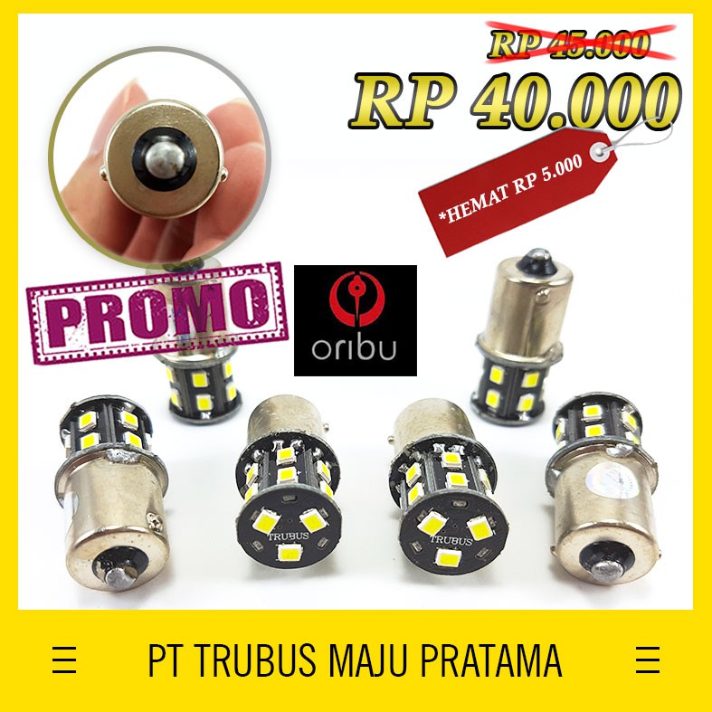 Jual Lampu Sein Led Mobil Dan Motor Bayonet Bau S Truled Oribu Shopee Indonesia