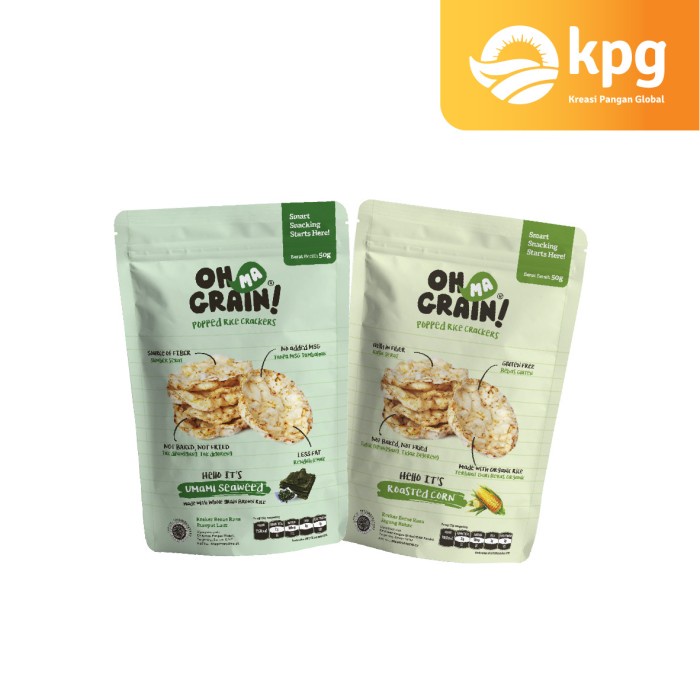 

504Oekh Bundling Oh Ma Grain! Isi 2 - Seaweed&Garlic 6J4727iyfi
