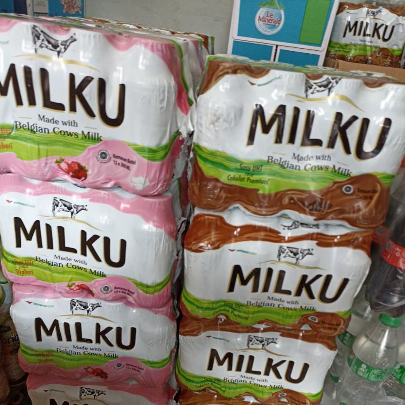 

Milku Susu UHT 200 ML - 12 Botol