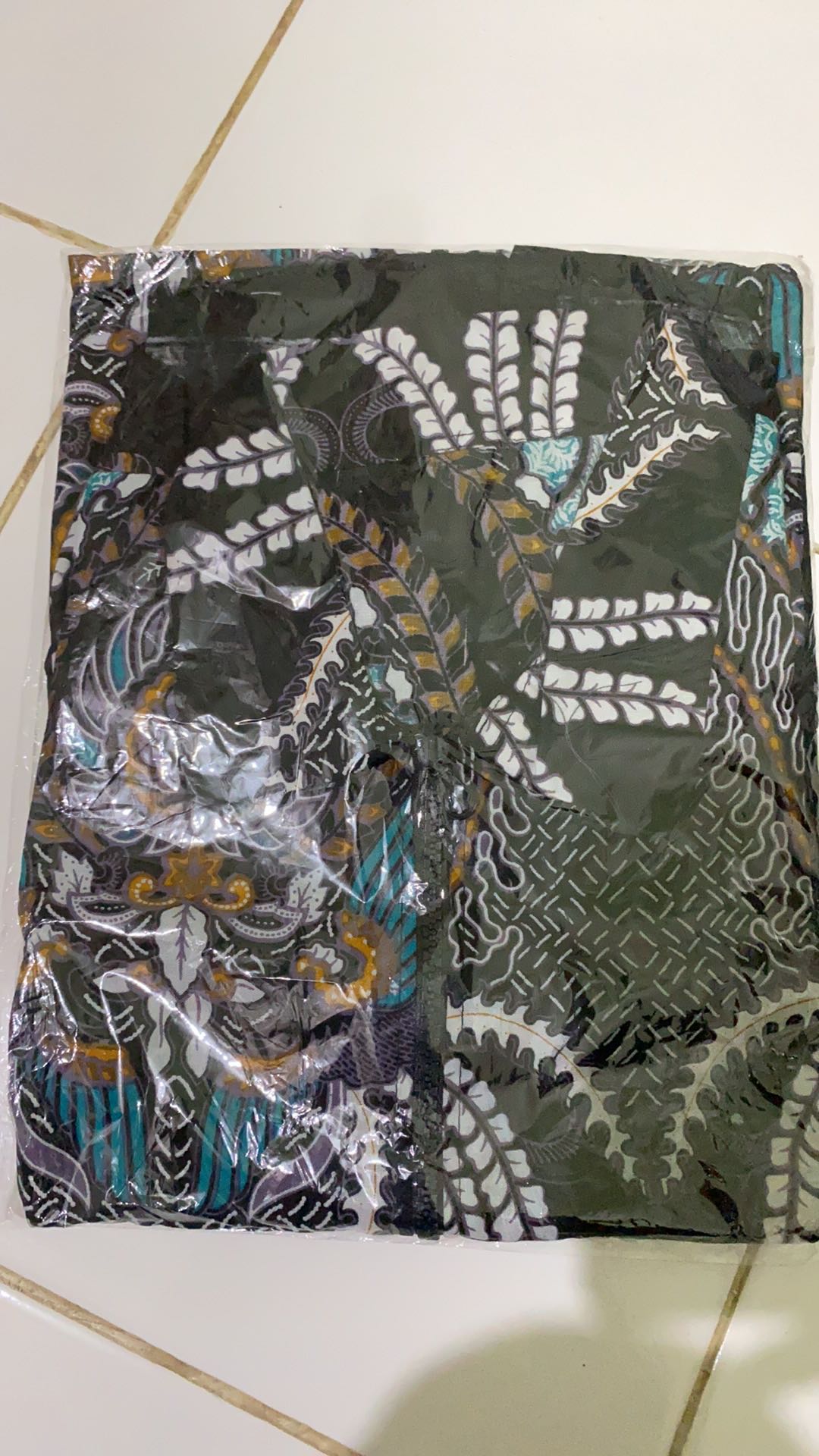 Batik Couple Keluarga Sania Ruffle Ori Ndoro Jowi Dnt Madu Ijo