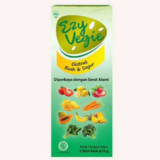 EzyVegie Ekstrak buah & sayuran 1 Sachet - Ezy Vegie 10 gram
