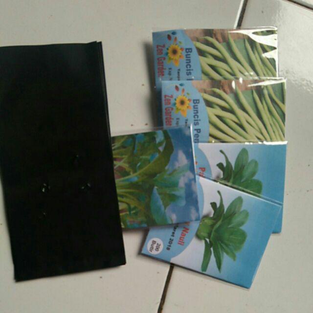 Benih Biji Bibit Buncis Tidak Merambat