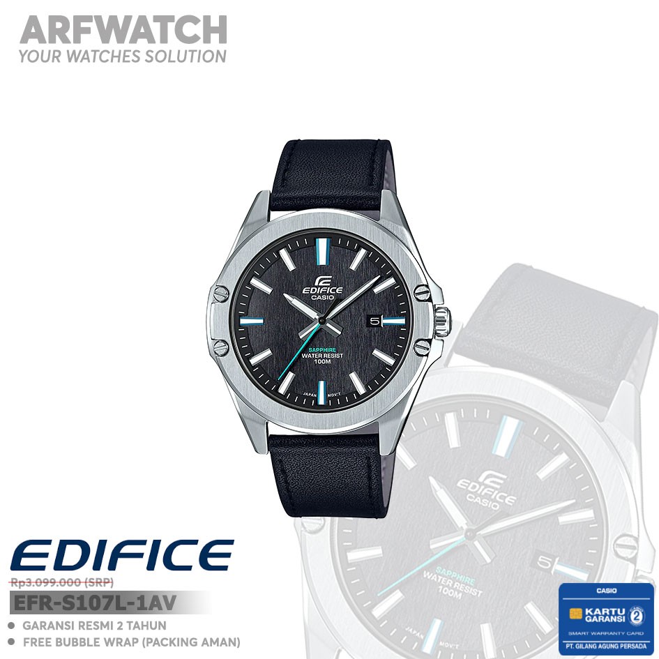 Casio Edifice EFR-S107L-1AV / EFR-S107L-1AVUDF Original