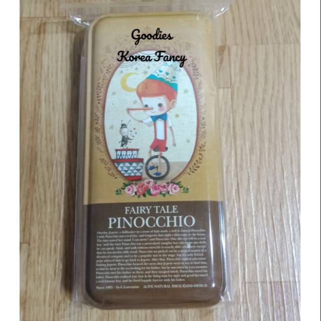 

Tempat Pencil Kaleng Pinocchio Ori Korea