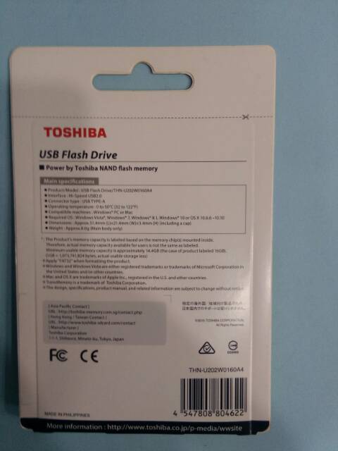 Flashdisk Toshiba 16 GB