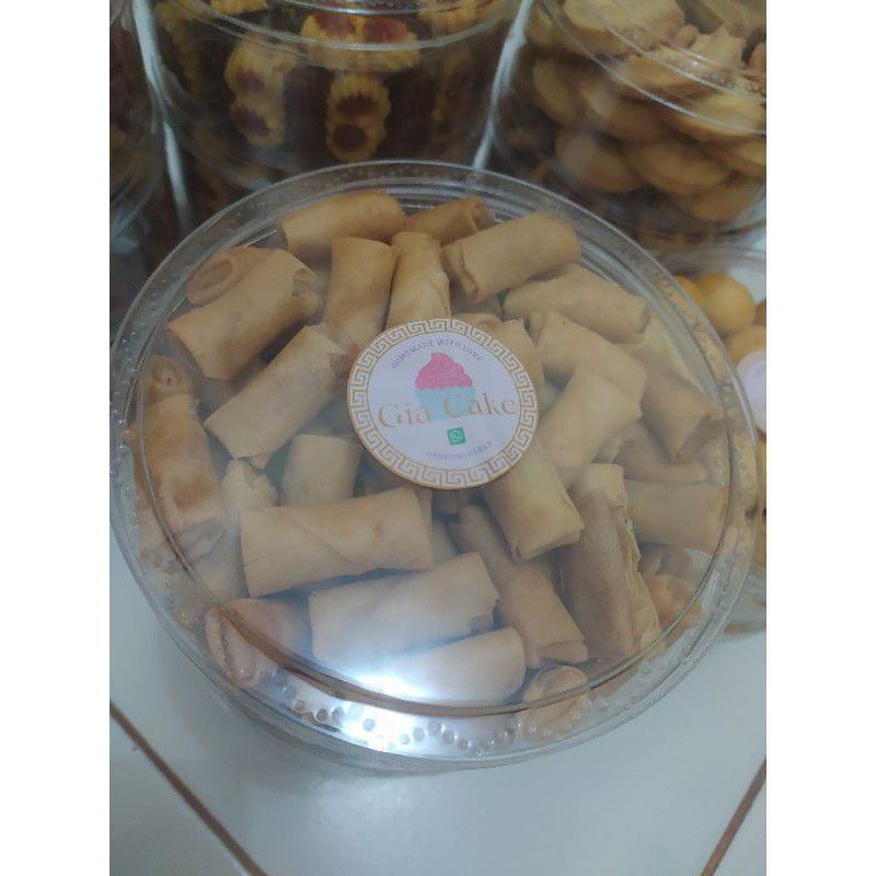 

Sumpia Udang PREMIUM SUPER 500 Gram / Kue Kering Lebaran