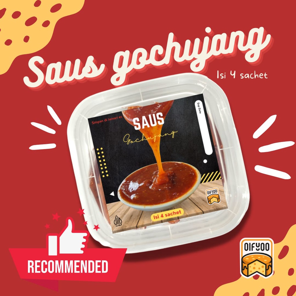 SAUS GOCHUJANG isi 4 sachet