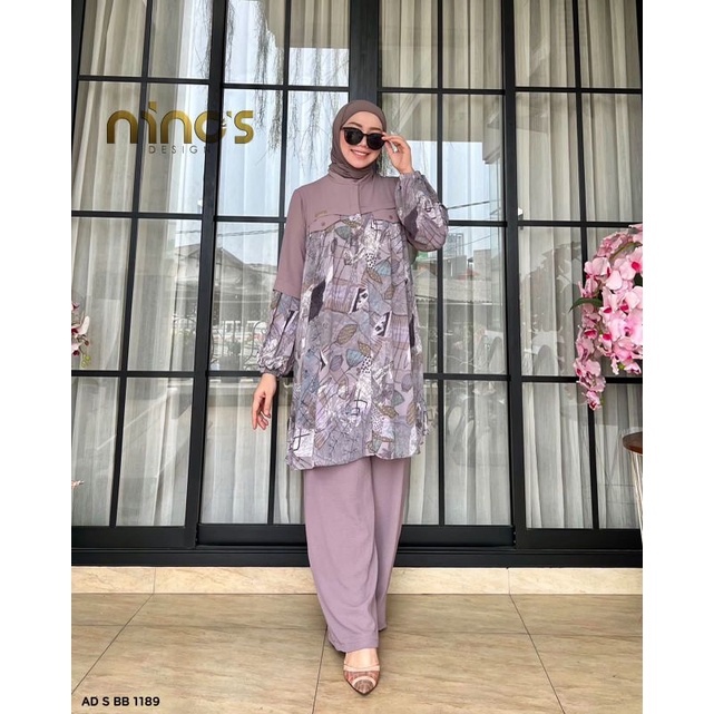 SETELAN TUNIK BY NINOS DESIGN 1189