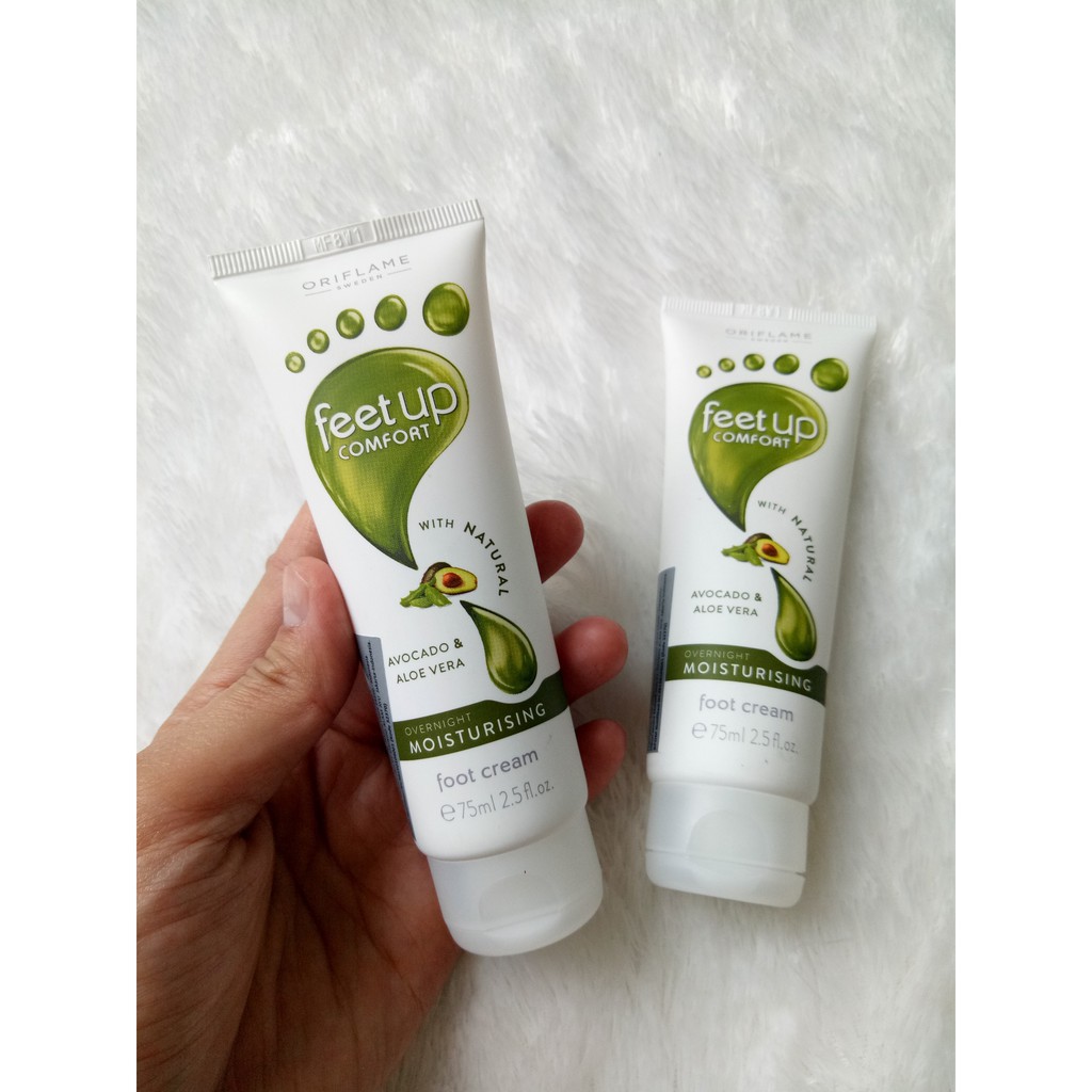 feet up comfort overnight moisturising foot cream