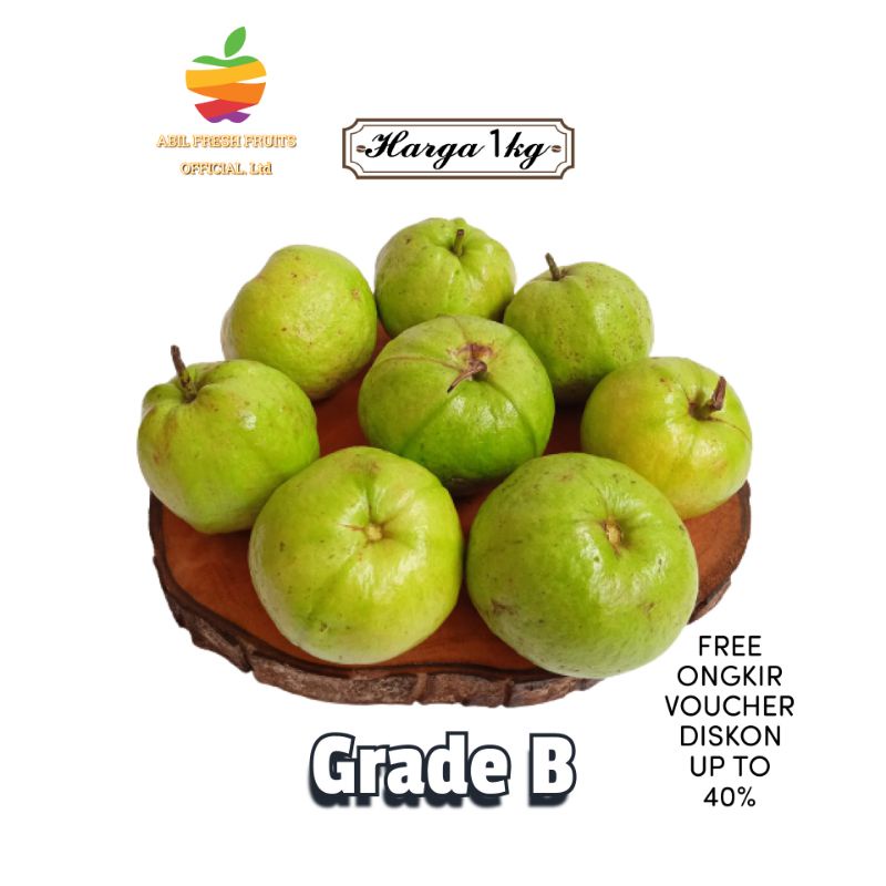 

Jambu Kristal Grade B Netto 1kg