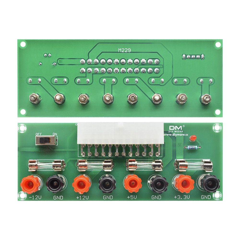 〖Factory Supplier/COD〗Jig xh-m229 Modul Power ATX Transfer Board Power ATX dengan 24 Pin