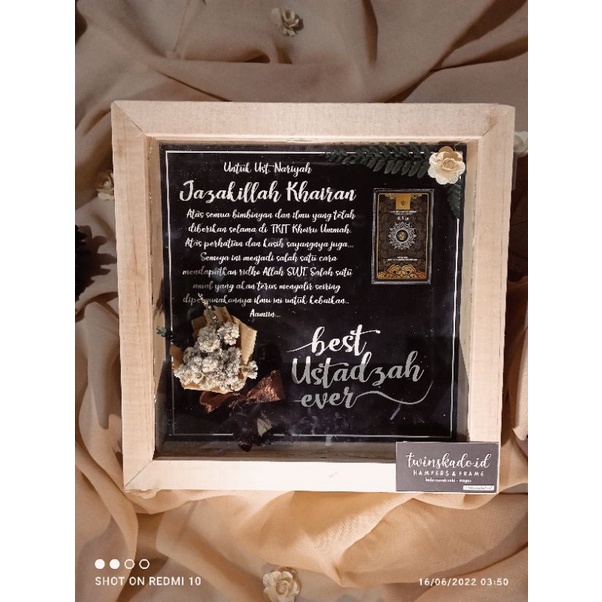 Bingkai Minigold /Hadiah/Kado