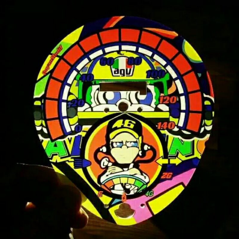 speedometer custom honda beat karbu