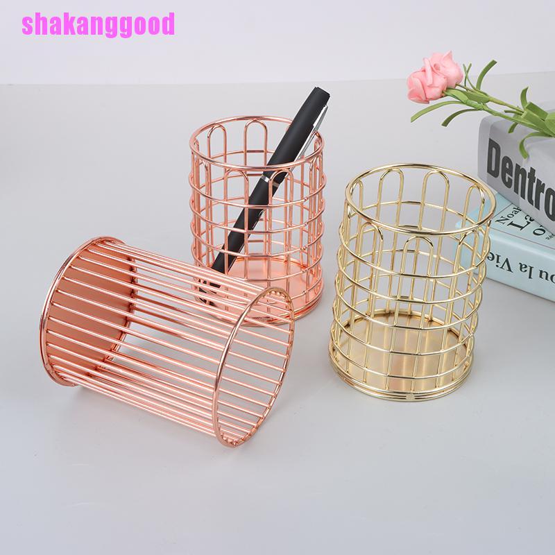 Skk Tempat Pensil / Alat Tulis / Kosmetik / Makeup Untuk Meja Kantor / Sekolah