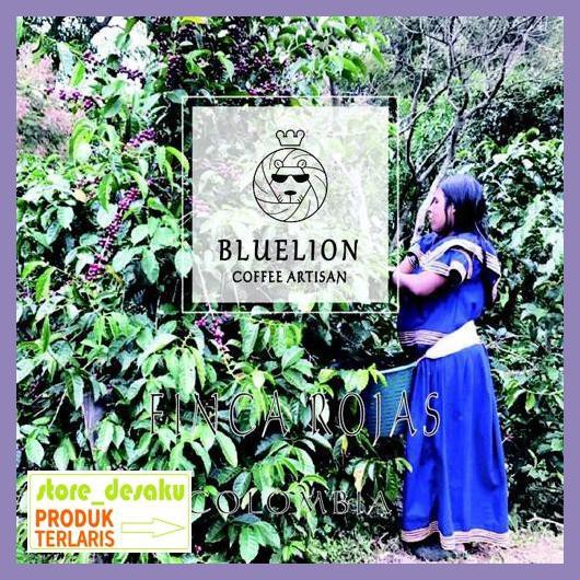 

57Ryr68- Bluelion - Colombia Finca Rojas 200G (Kopi Single Origin Arabica) - Biji 4E57Edu-