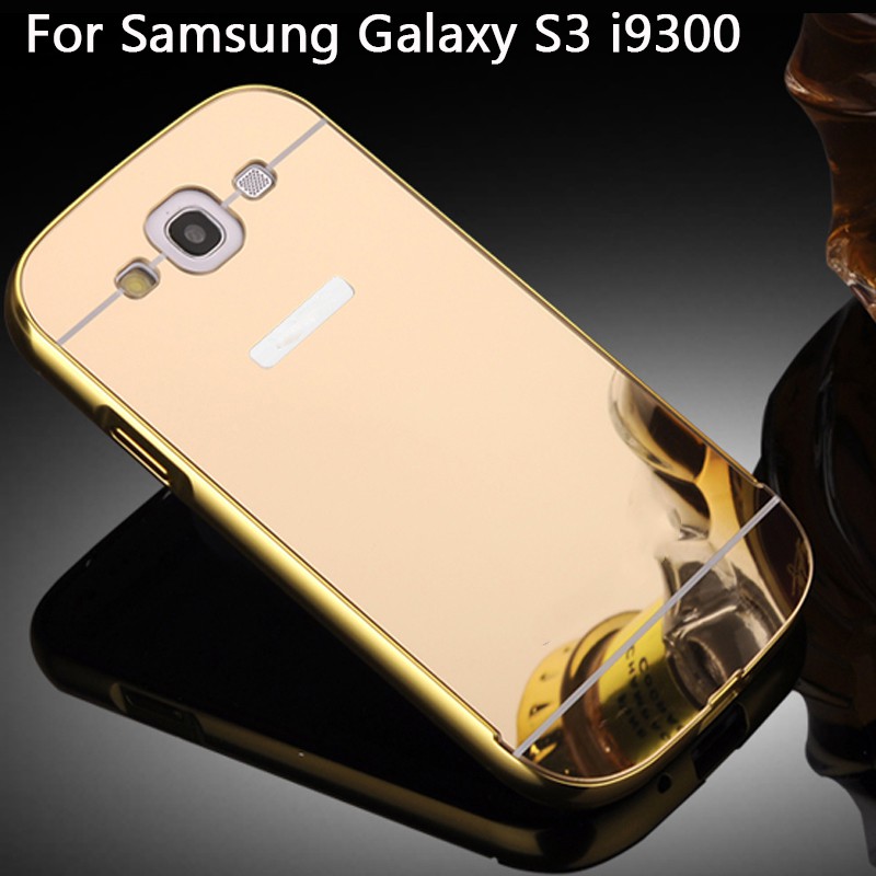 Bumper Mirror Case Samsung Galaxy S3 I9300 /Aluminium/Metal/Slide