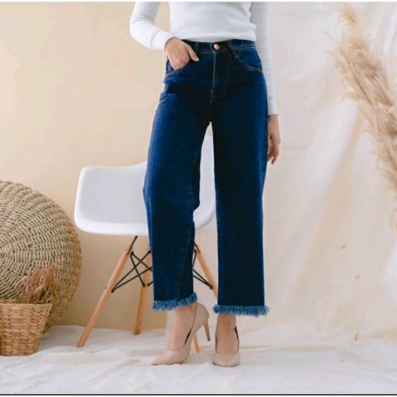 celana panjang jeans//celana jeans wanita//KULOT JEANS.