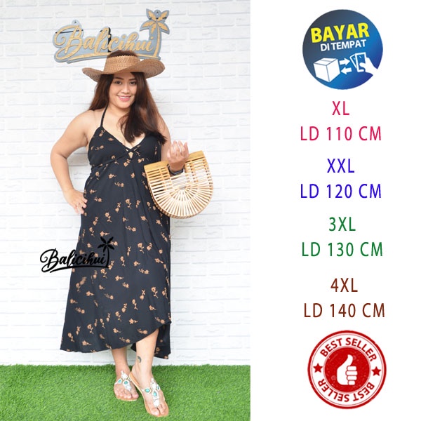 Balicihui Dress Sexy Wanita Dress Plus Size Big SIze Dress Sexy Fit From M-XL-XXL-3XL-4XL