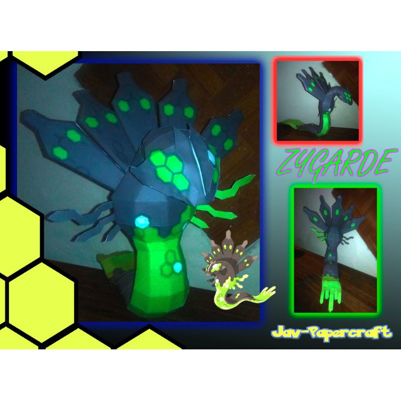 Pokemon Zygarde v2 Papercraft
