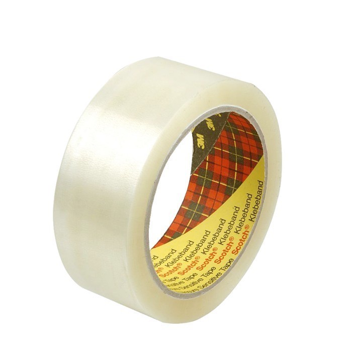 

3M Scotch Box Sealing Tape 313 Clear, 48 mm x 100 m - Isolasi Bening