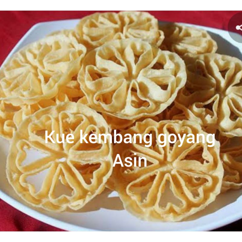 

KUE KEMBANG GOYANG ASIN 900grm