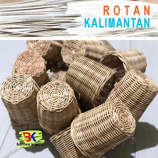 Mini Cover  Pot  Bunga Rotan  D 10cm Shopee Indonesia