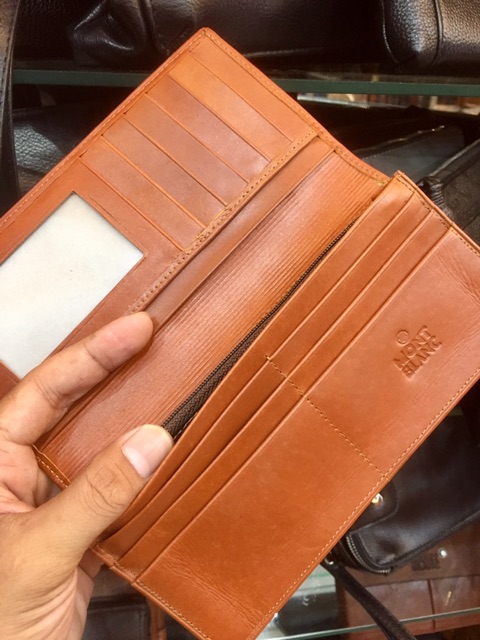 Dompet pria dan wanita lipat buku panjang bahan kulit asli berkualitas lokal #dompet #dompetpria