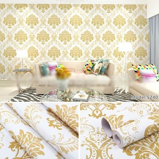 PAKET 6 ROLL BISA CAMPUR MOTIF  HW WALPAPER DINDING  