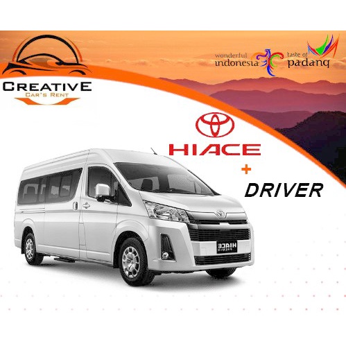 Sewa Rental Mobil Hiace Padang Bukittinggi Payakumbuh Sumatera Barat