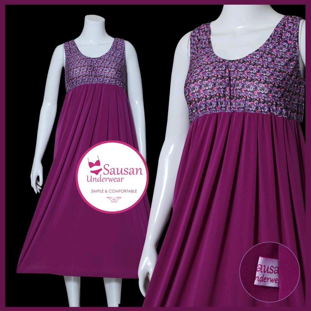 sausan underwear home dress  Murah