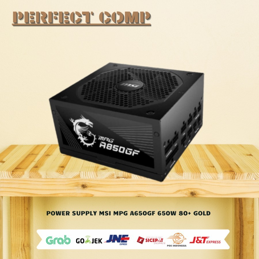 PSU MSI MPG A650GF 650WATT 80+ GOLD SUPLAY
