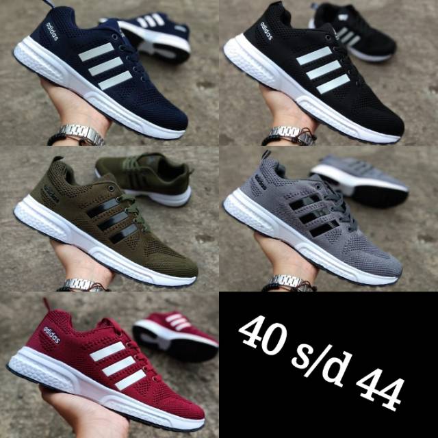  Sepatu  pria  adidas climacool men import  running shoes 