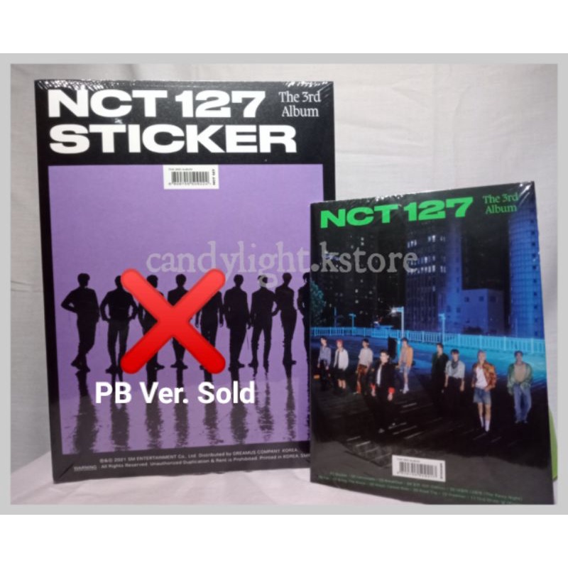 Jual [READY&SEALED] NCT 127 - Sticker Album [Sticker Ver. & Seoul City ...