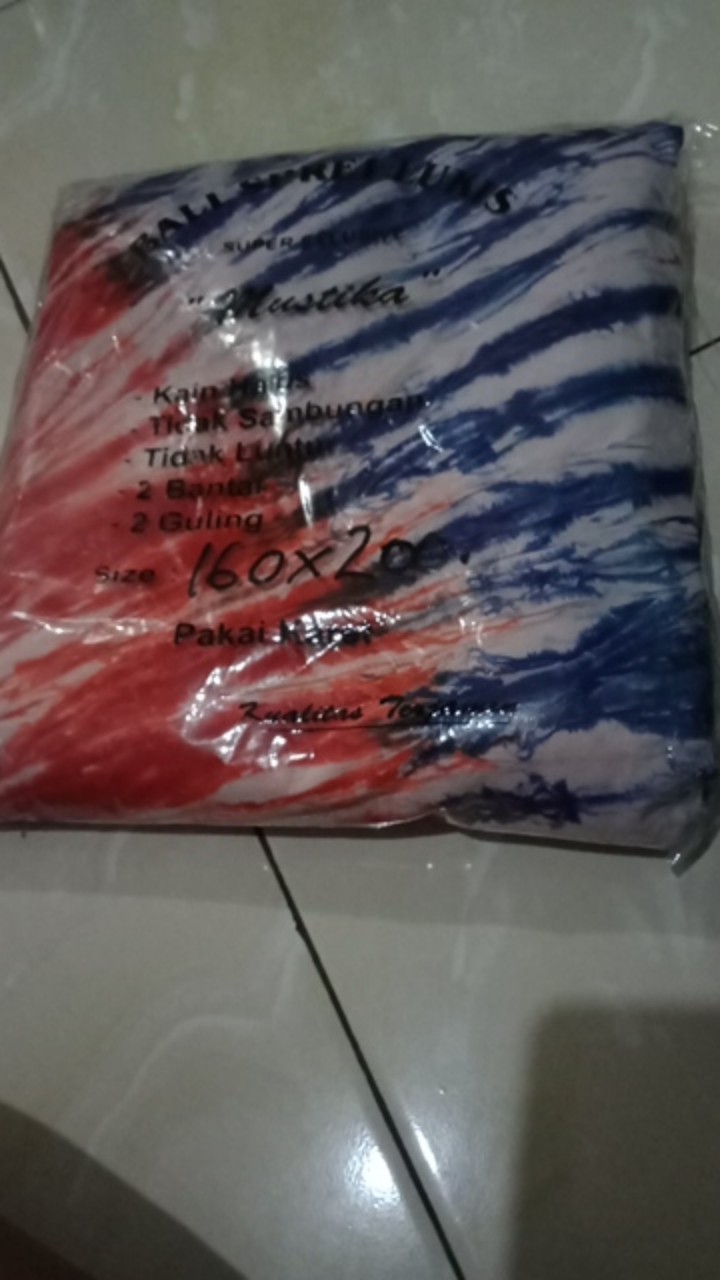 Sprei Batik Pekalongan Motif Bali Ready Stok Size 160x200
