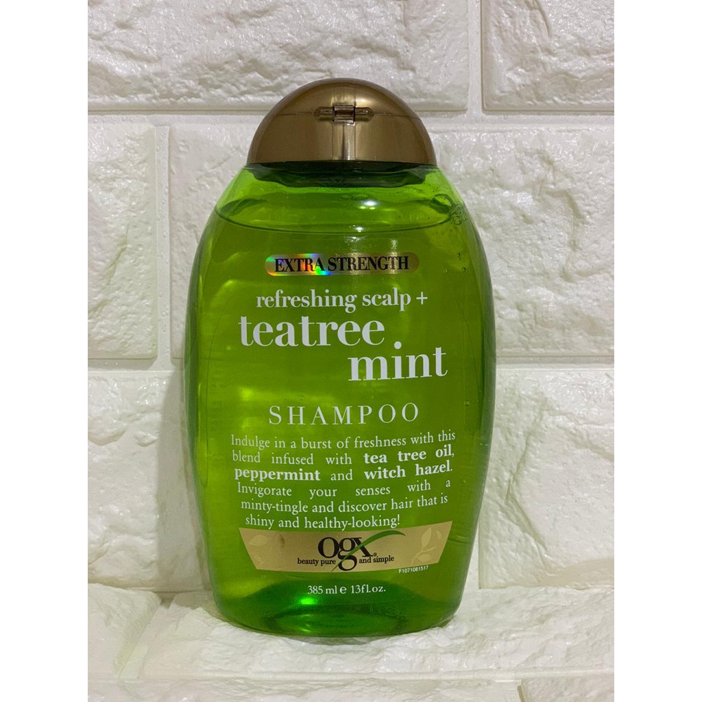 ogx tea tree shampoo dmdm